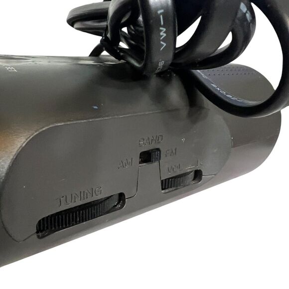 Sony Dream Machine Alarm ICF-C218 FM AM Clock Radio Black Auto Time Set - Picture 7 of 8